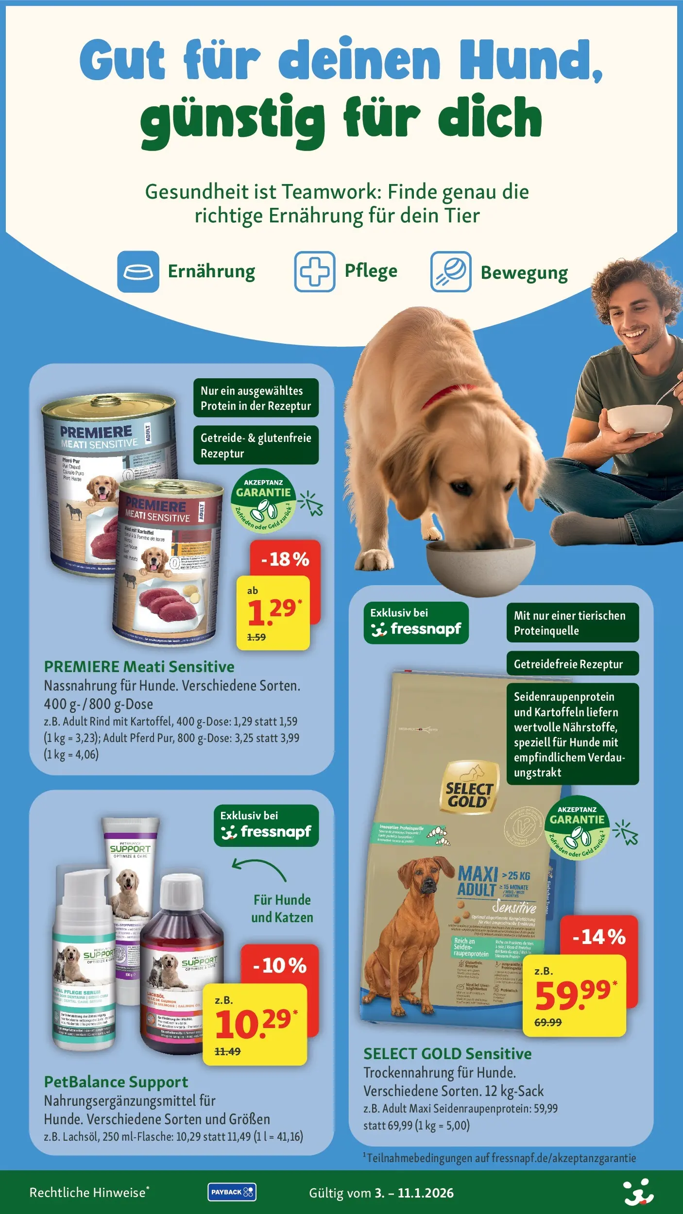 Fressnapf - Fressnapf: Hol dir diese Woche deinen Friends Preis (ab 02.01.2026) zum Blättern | Seite: 17 | Produkte: Kartoffeln, Serum, Getreide