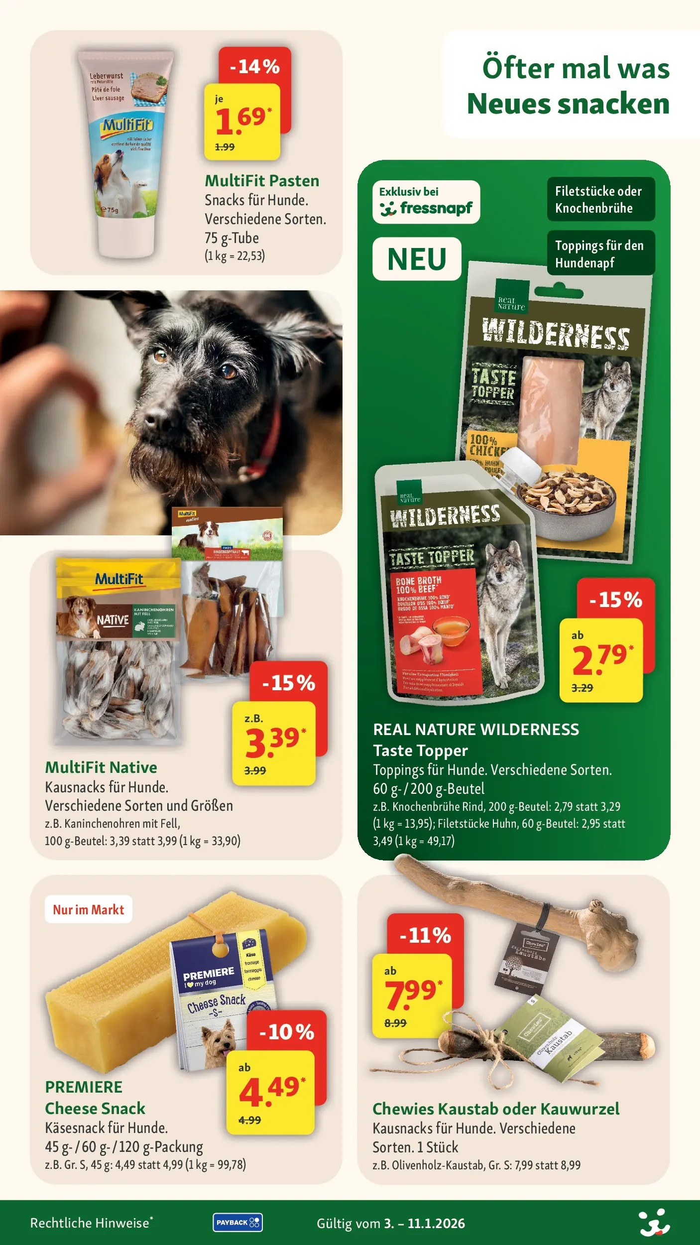 Fressnapf - Fressnapf: Hol dir diese Woche deinen Friends Preis (ab 02.01.2026) zum Blättern | Seite: 19 | Produkte: Topper, Petersilie