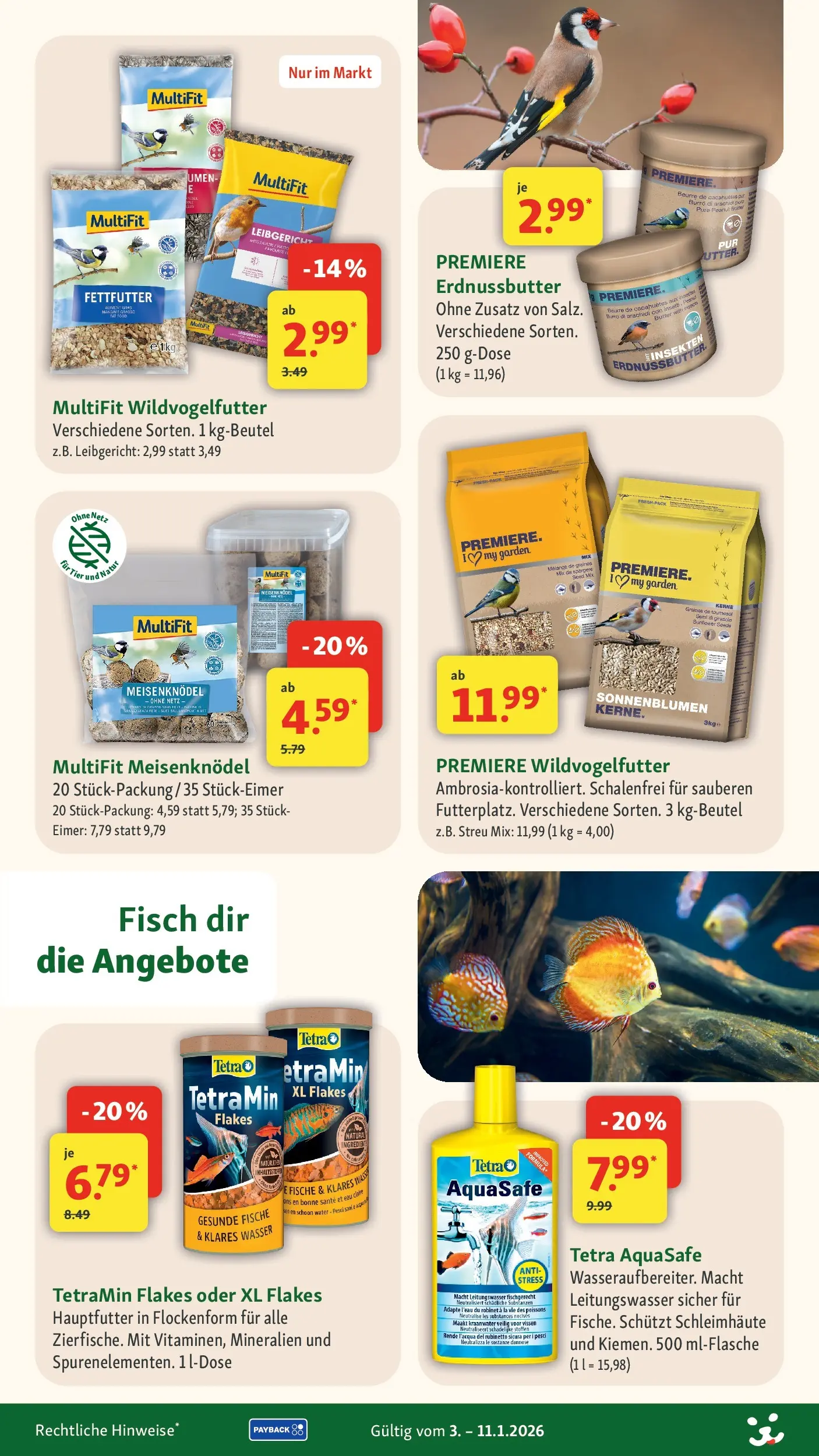 Fressnapf - Fressnapf: Hol dir diese Woche deinen Friends Preis (ab 02.01.2026) zum Blättern | Seite: 22 | Produkte: Butter, Fisch, Wasser