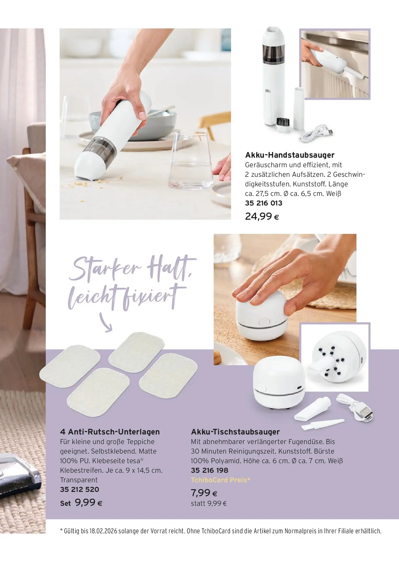 Tchibo Eduscho Tchibo Magazin von 14.01.2026 - Aktuelle Angebote | Seite: 13 | Produkte: Bürste