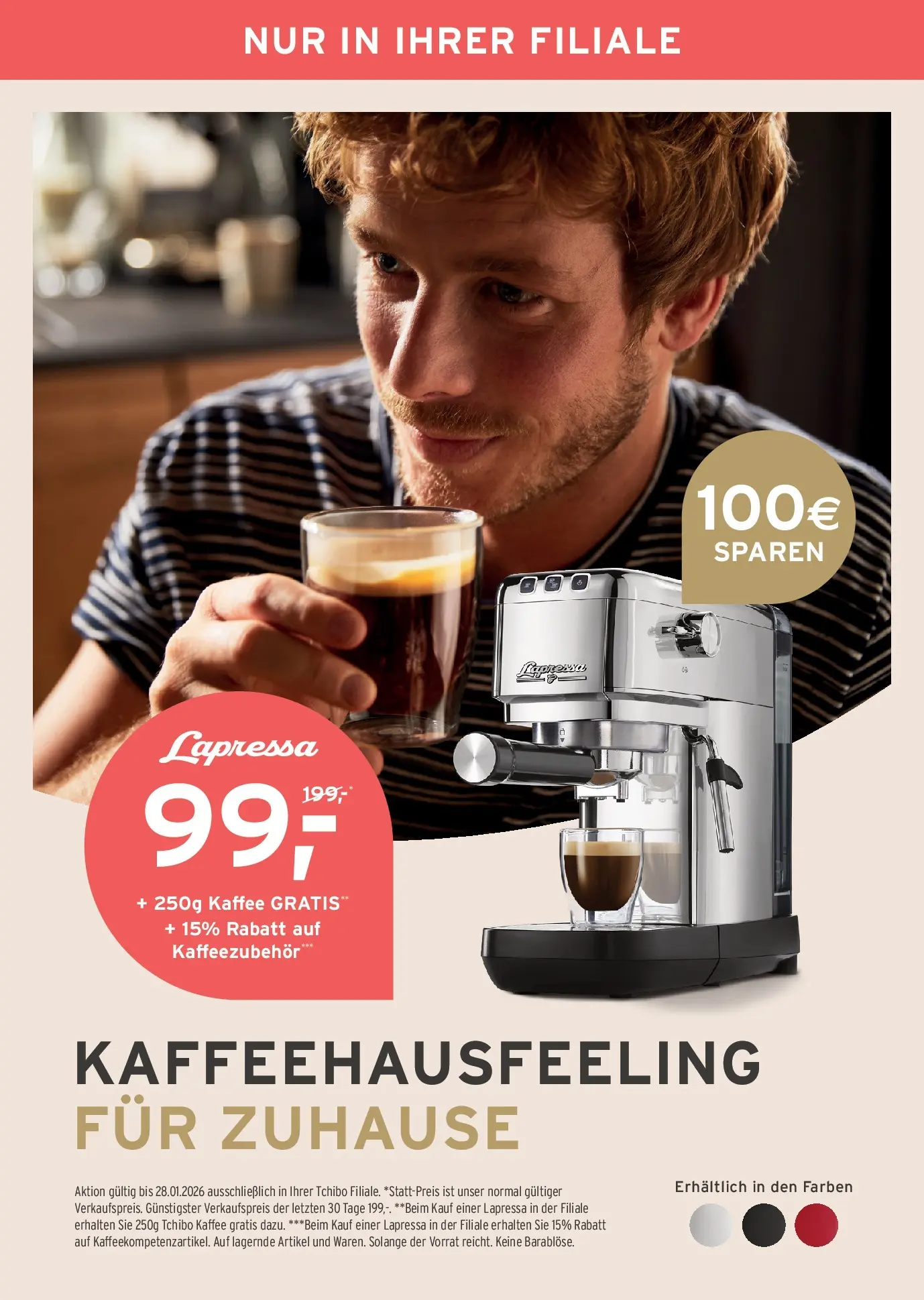 Tchibo Eduscho Tchibo Magazin von 14.01.2026 - Aktuelle Angebote | Seite: 28 | Produkte: Kaffee
