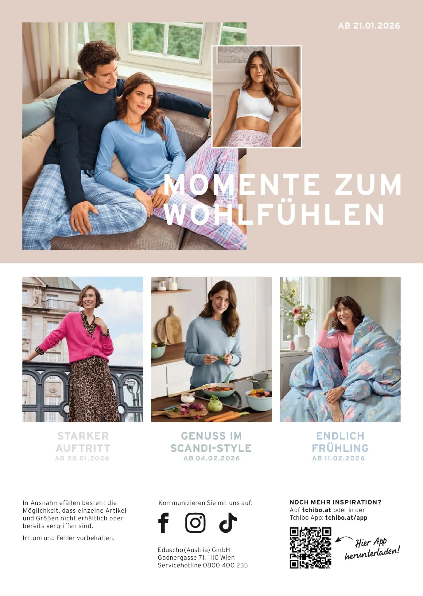 Tchibo Eduscho Tchibo Magazin von 14.01.2026 - Aktuelle Angebote | Seite: 33