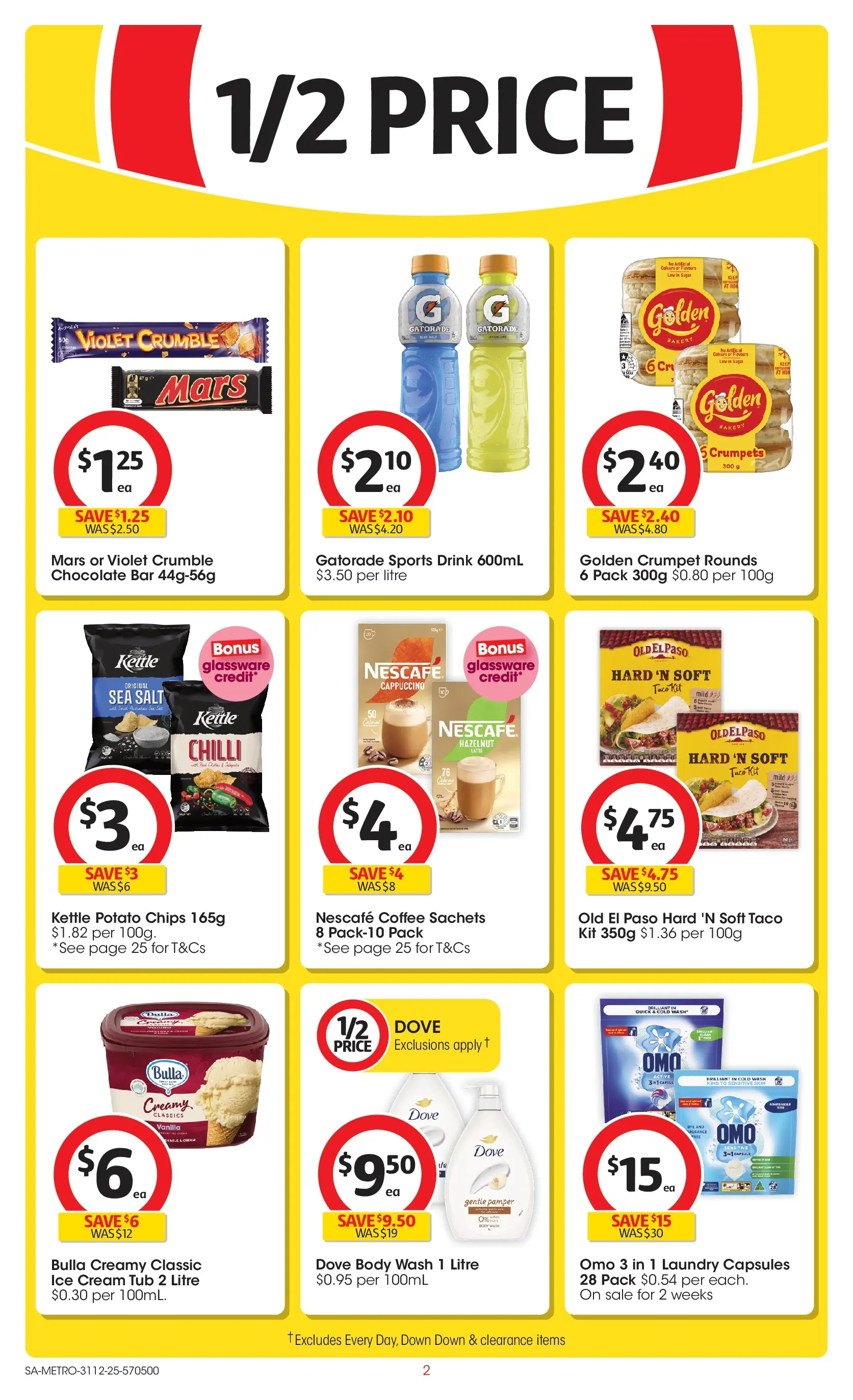 ﻿Coles catalogue valid from 31/12/2025 > Online Australia | Page: 2 | Products: Vegetables, Seafood, Fridge, Freezer