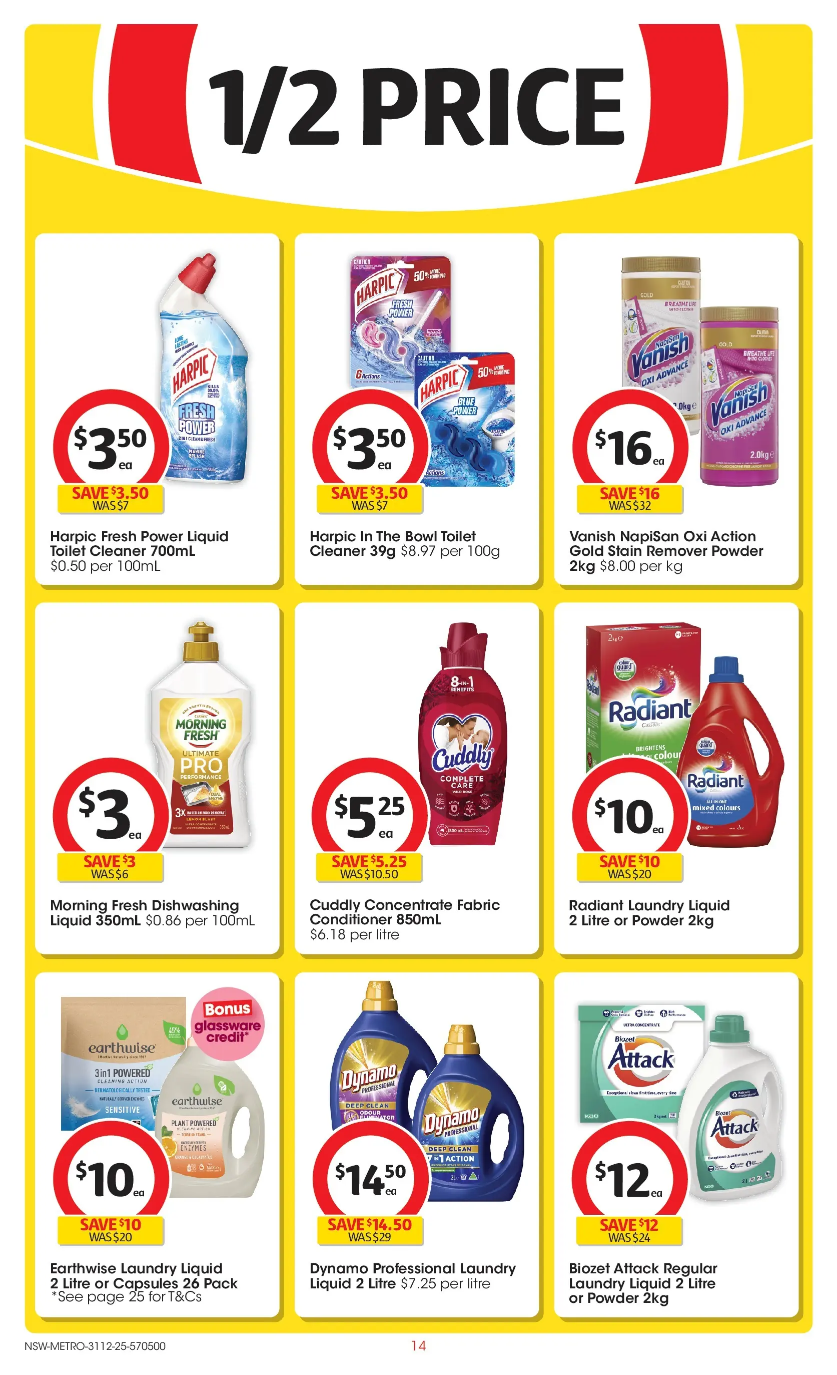 ﻿Coles catalogue valid from 30/12/2025 > Online Australia | Page: 14 | Products: Cleaner, Plant, Conditioner, Stain remover