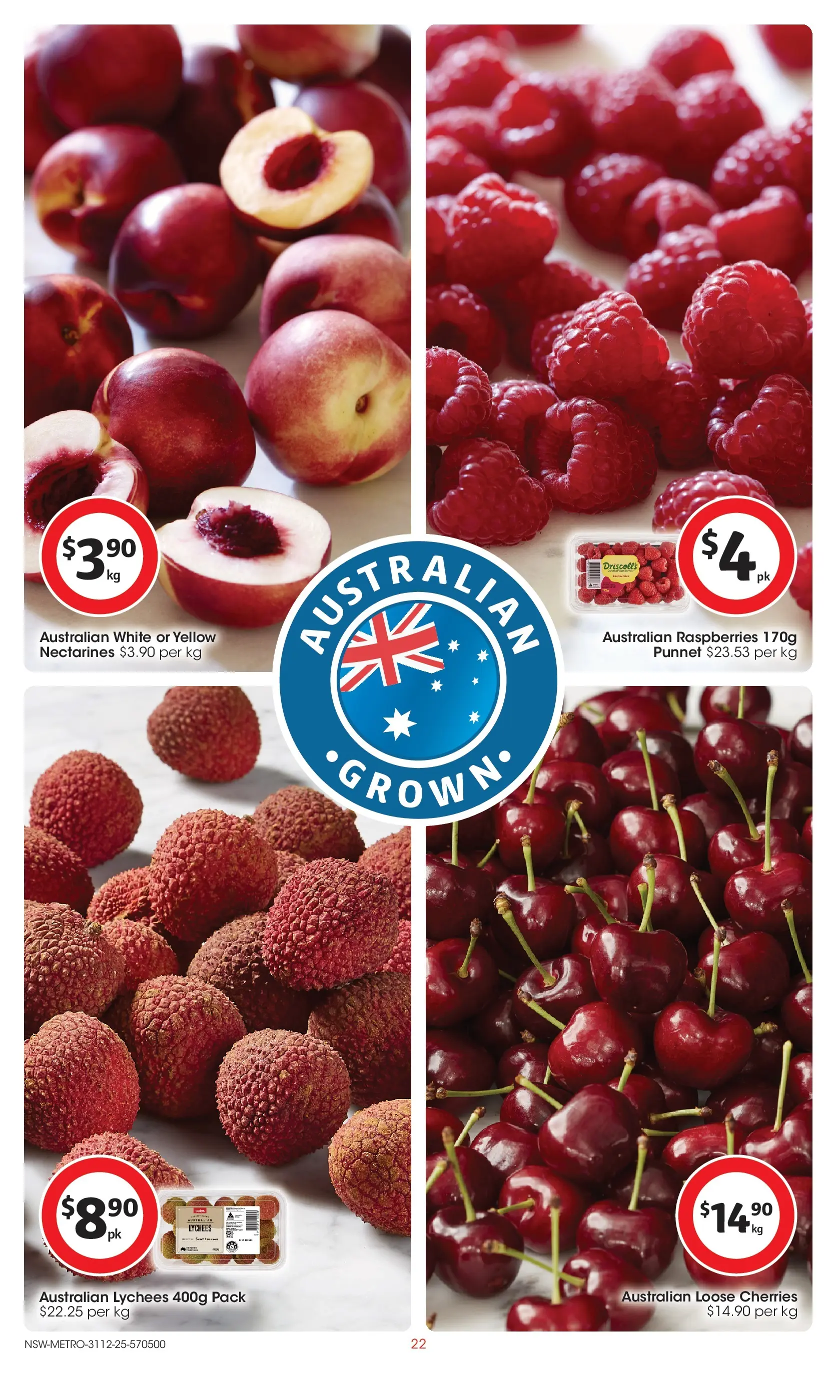 ﻿Coles catalogue valid from 30/12/2025 > Online Australia | Page: 22 | Products: Cherries