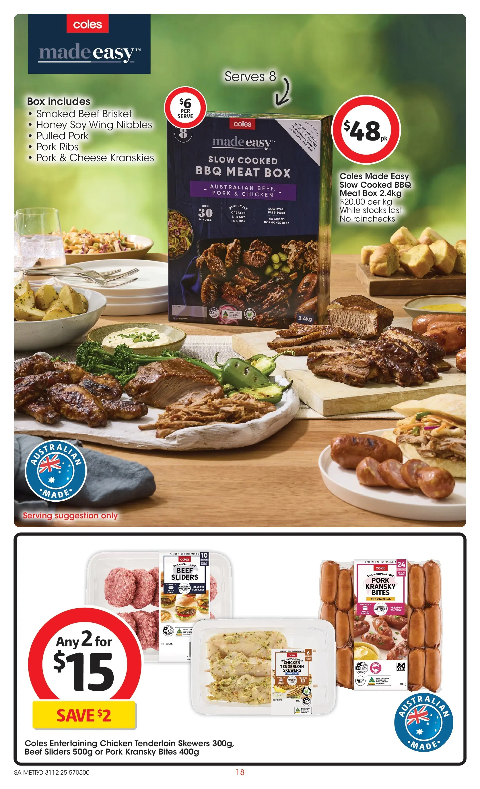 ﻿Coles catalogue valid from 31/12/2025 > Online Australia | Page: 18 | Products: Box, Socks, Notebook