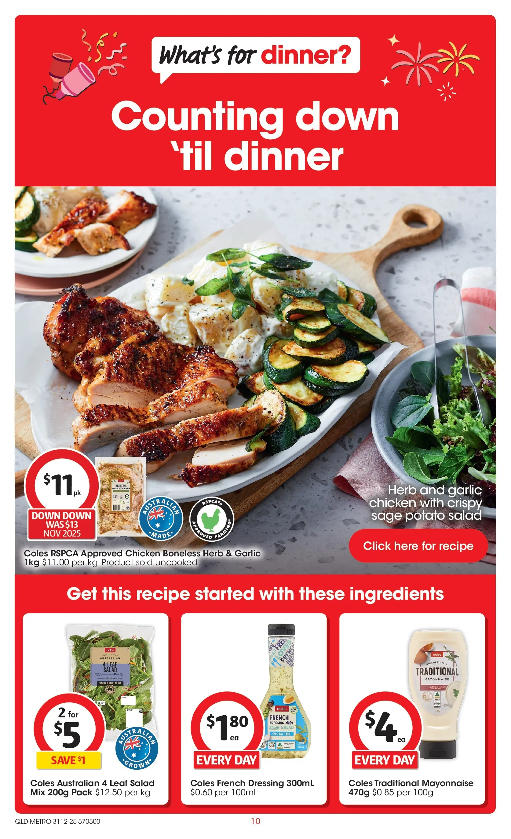 ﻿Coles catalogue valid from 31/12/2025 > Online Australia | Page: 10 | Products: Beef, Beetroot