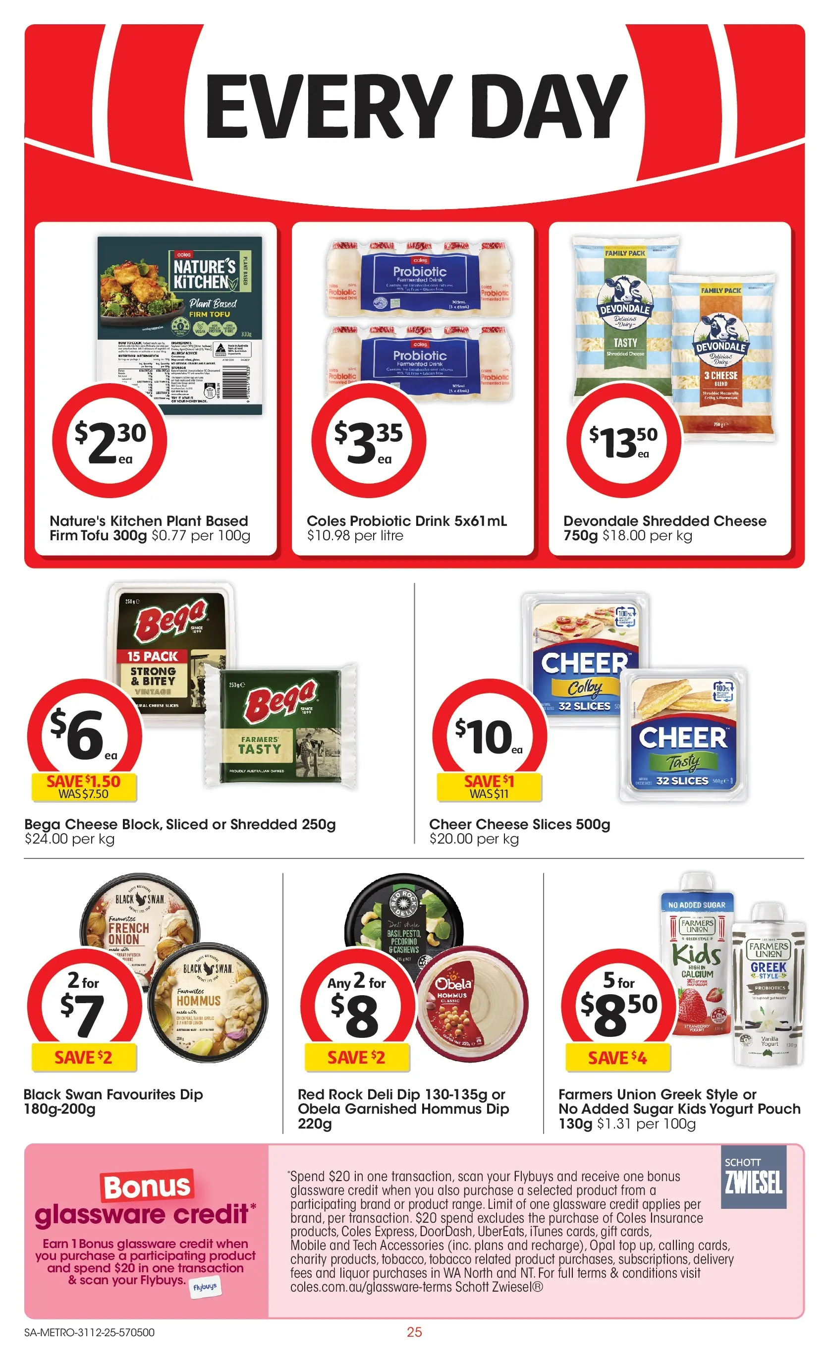 ﻿Coles catalogue valid from 31/12/2025 > Online Australia | Page: 25 | Products: Chocolate, Granola, Salmon, Moccona