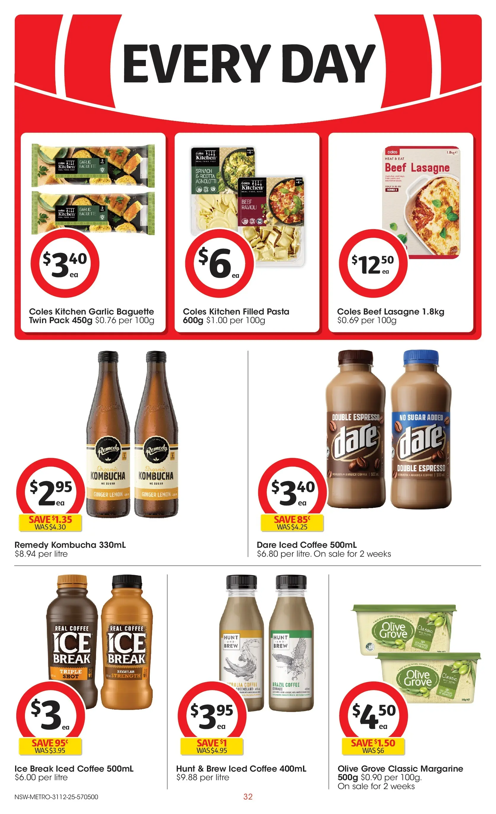 ﻿Coles catalogue valid from 30/12/2025 > Online Australia | Page: 32 | Products: Coffee, Beef, Lemon, Garlic