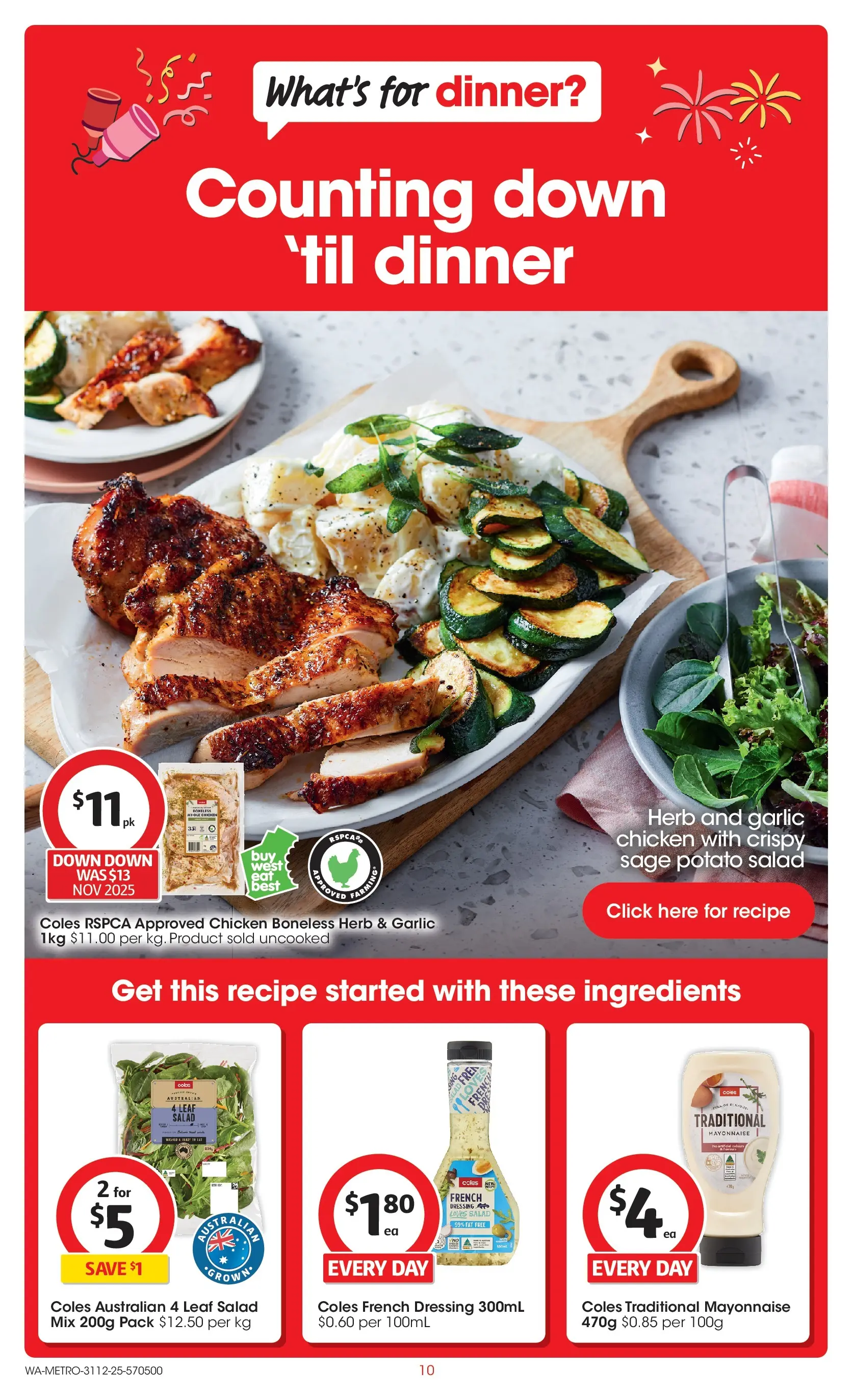 ﻿Coles catalogue valid from 31/12/2025 > Online Australia | Page: 10 | Products: Beef, Beetroot