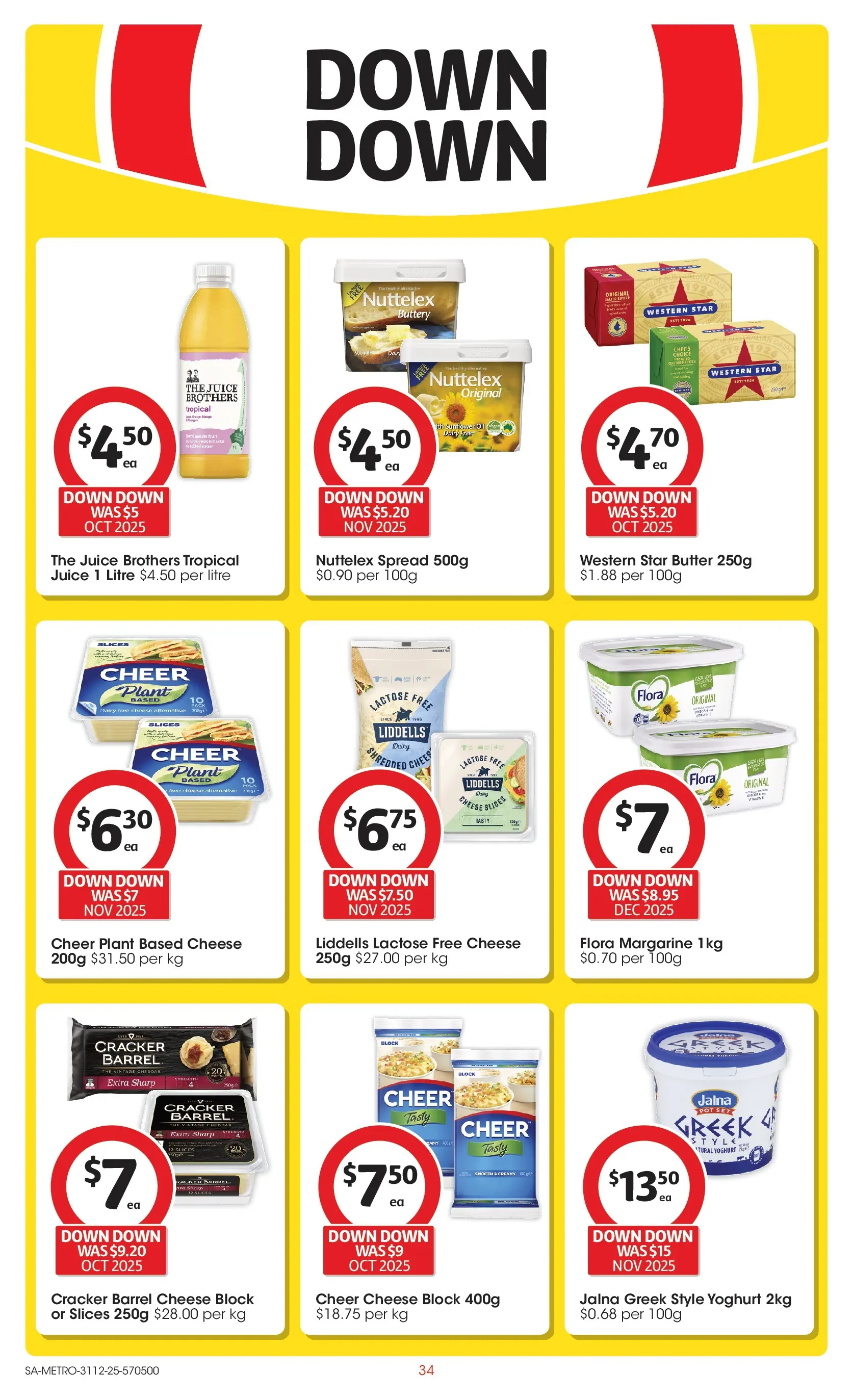﻿Coles catalogue valid from 31/12/2025 > Online Australia | Page: 34 | Products: Ham, Peel