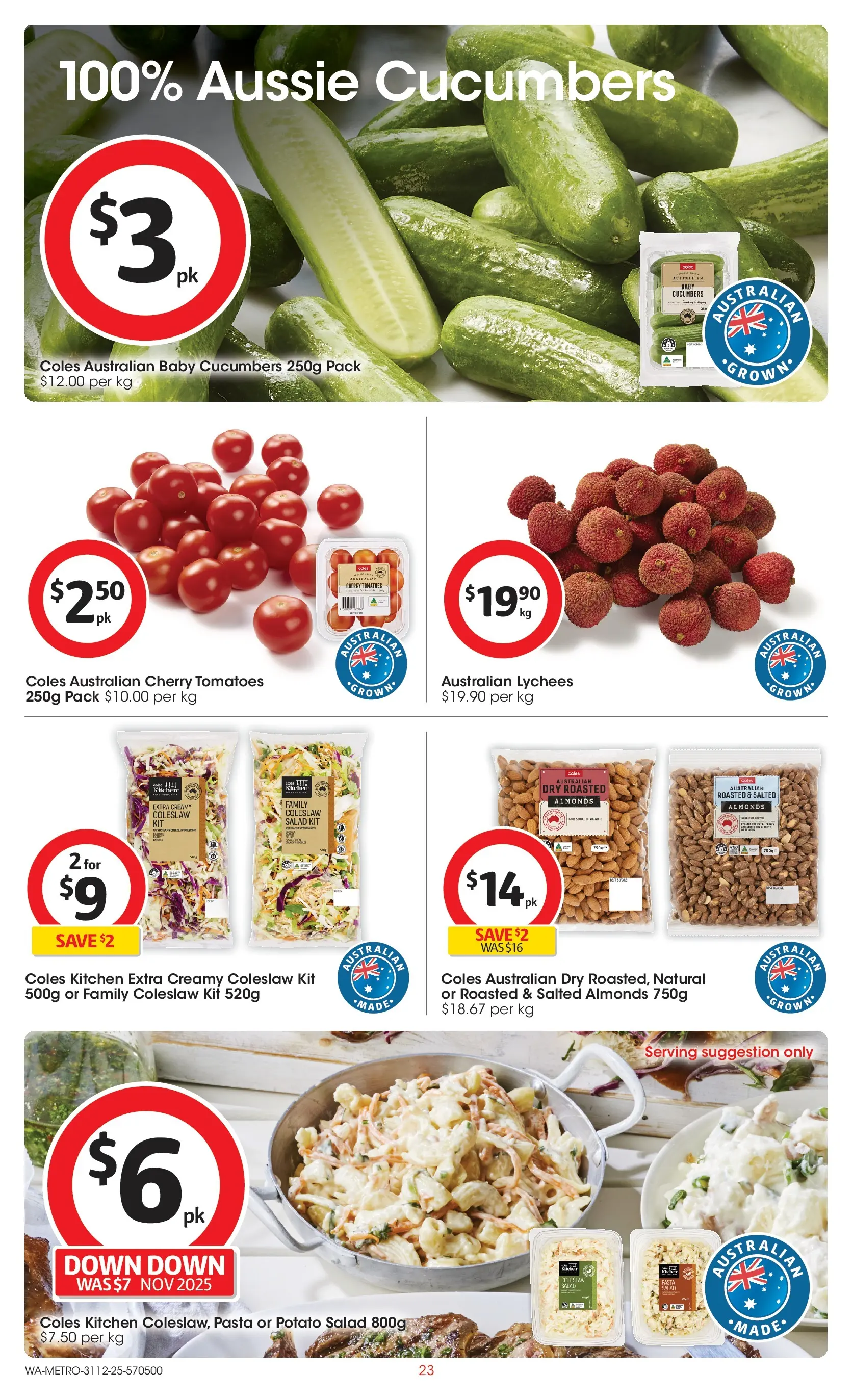 ﻿Coles catalogue valid from 31/12/2025 > Online Australia | Page: 23