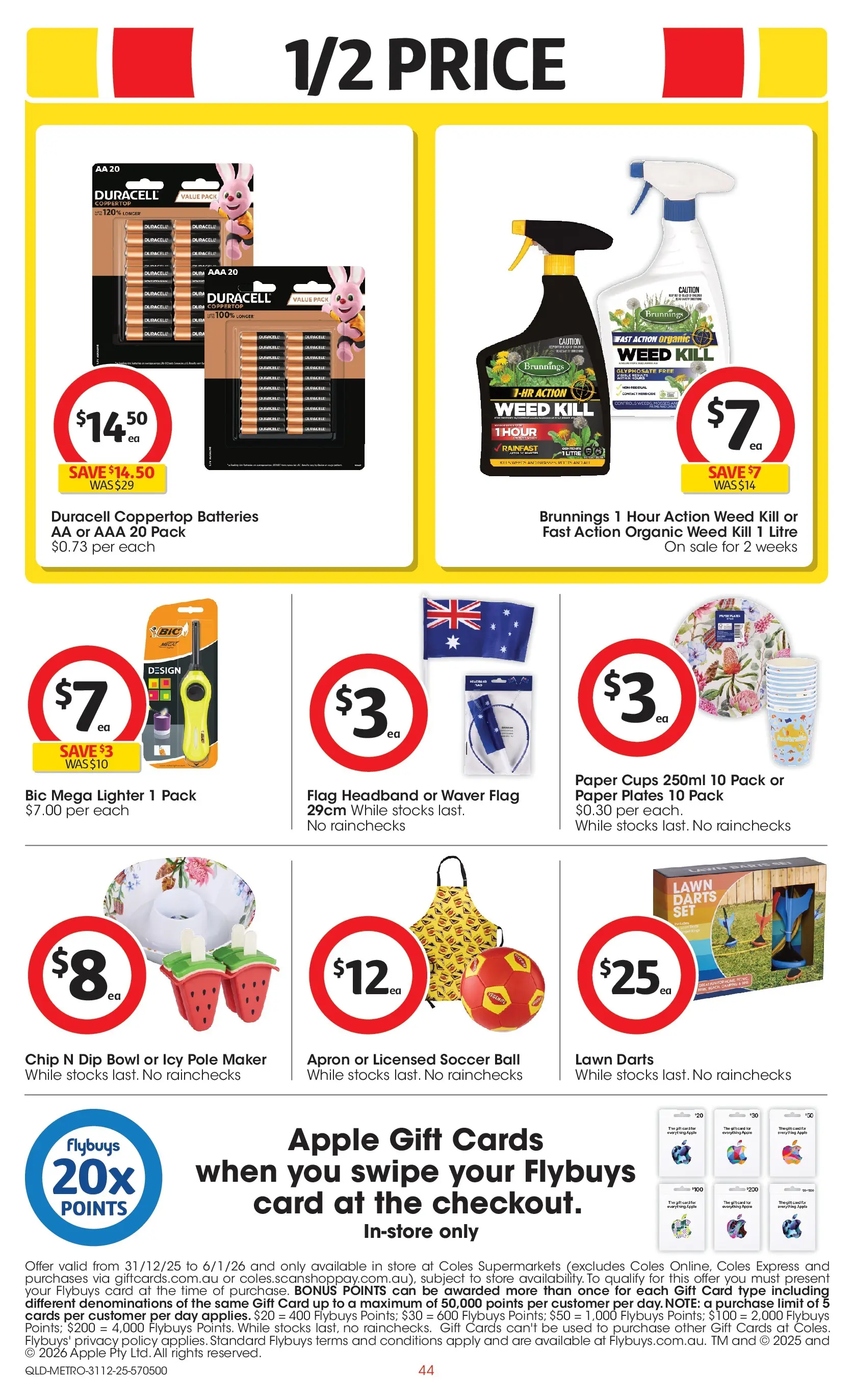 ﻿Coles catalogue valid from 31/12/2025 > Online Australia | Page: 44 | Products: Chicken, Lamb, Fish, Dog food