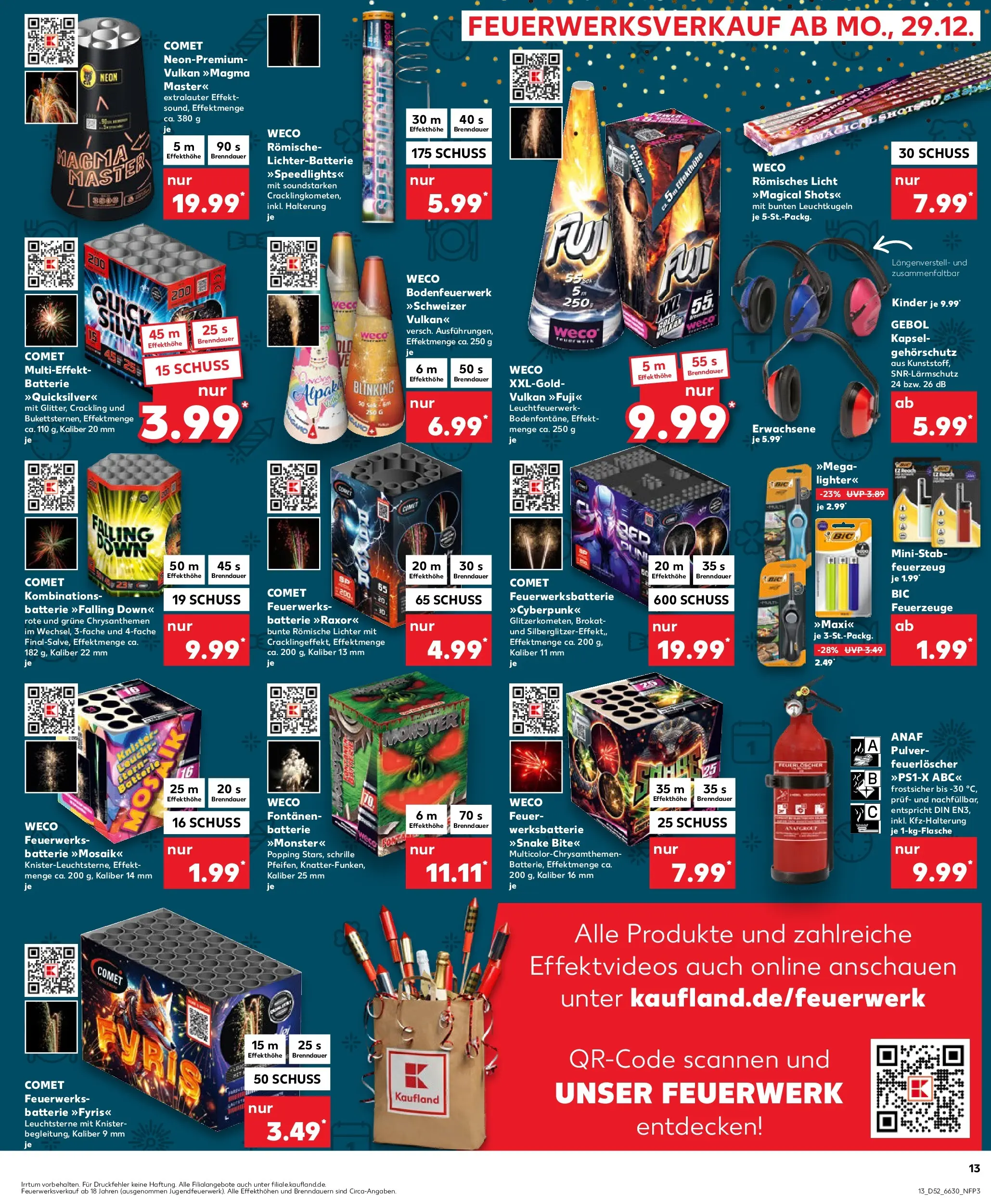 Prospekt Kaufland ab 28.12.2025 » Angebote Online zum Blättern | Seite: 13 | Produkte: Batterie, Monster