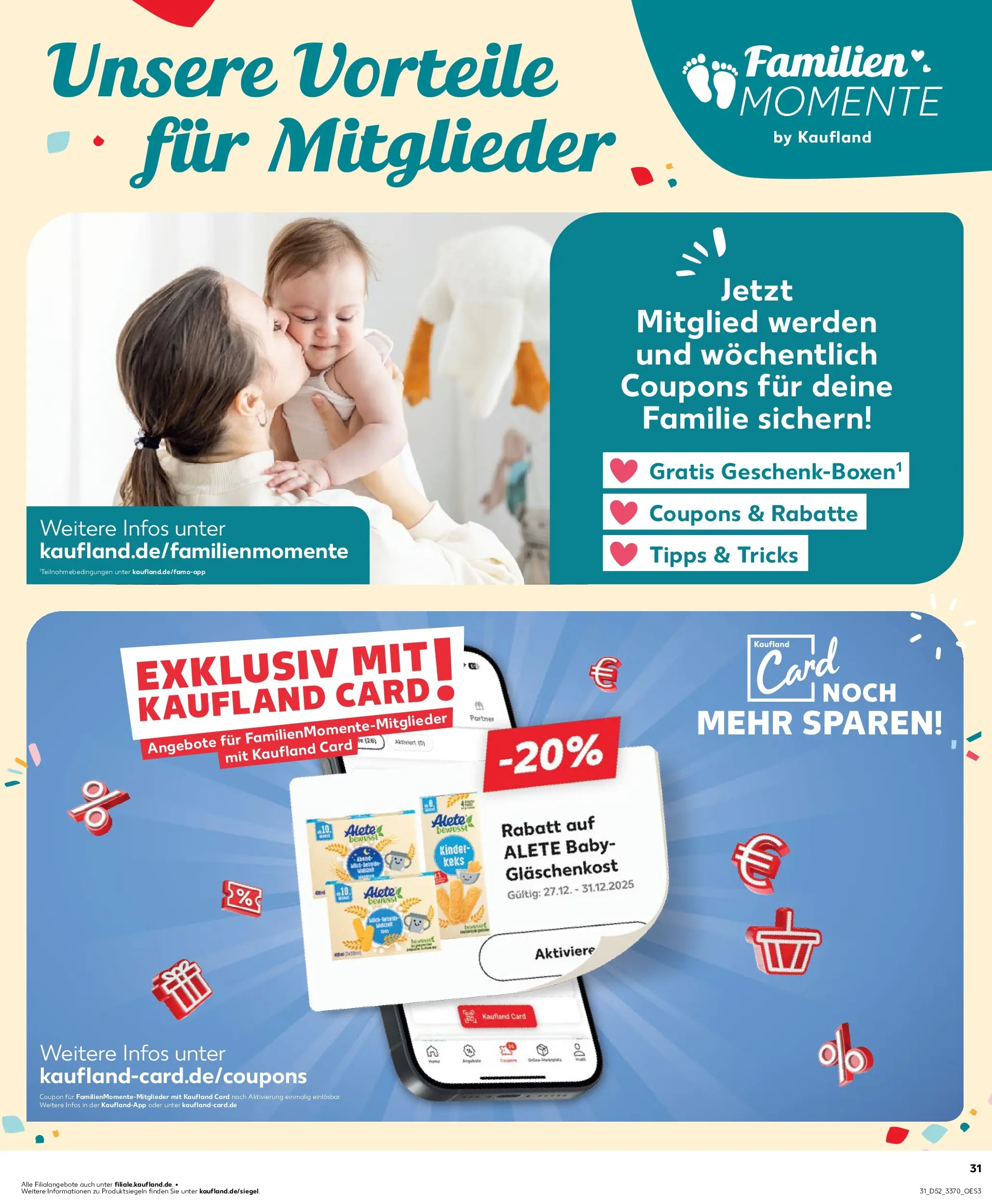 Prospekt Kaufland ab 28.12.2025 » Angebote Online zum Blättern | Seite: 31