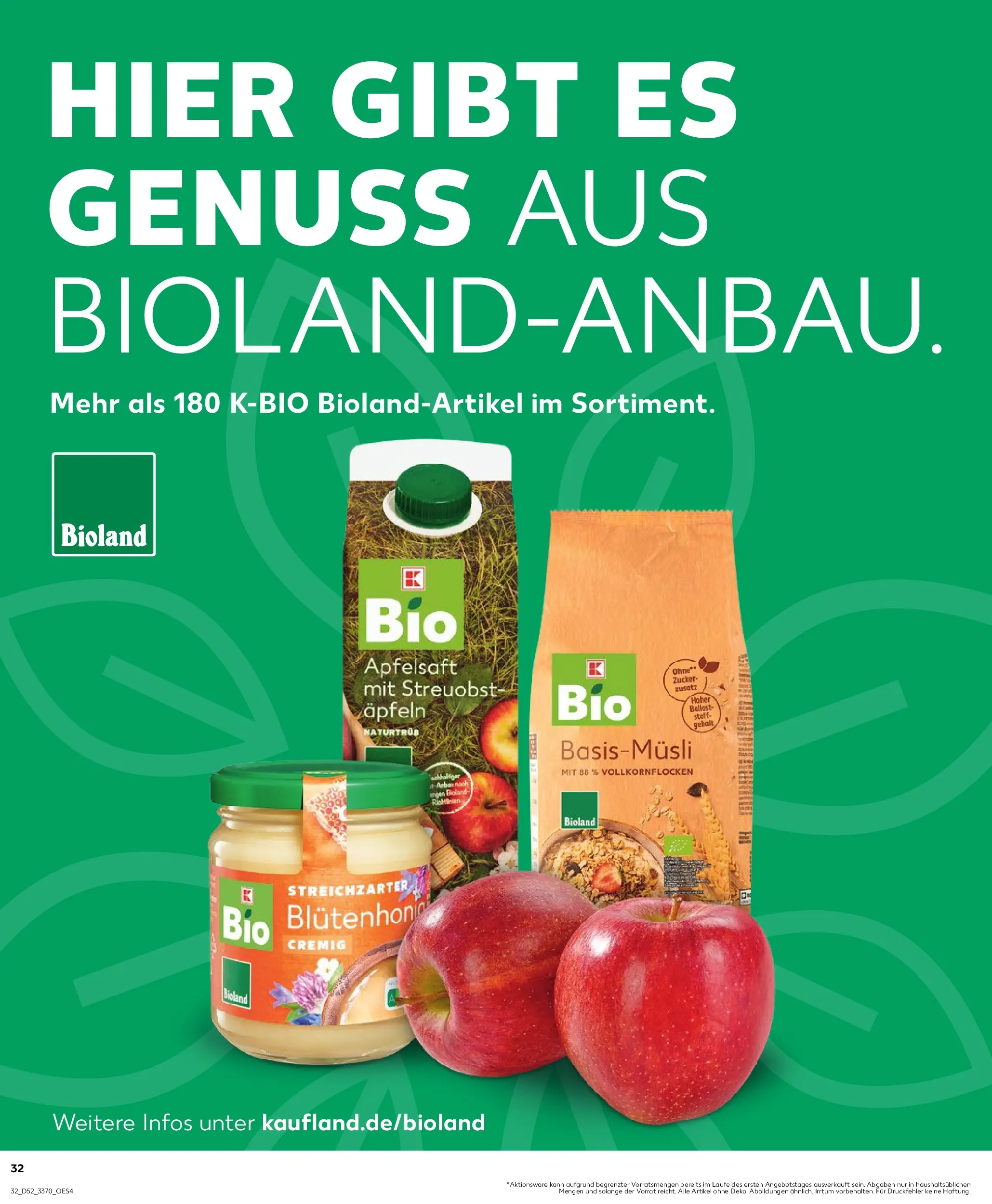 Prospekt Kaufland ab 28.12.2025 » Angebote Online zum Blättern | Seite: 32 | Produkte: Apfelsaft, Apple