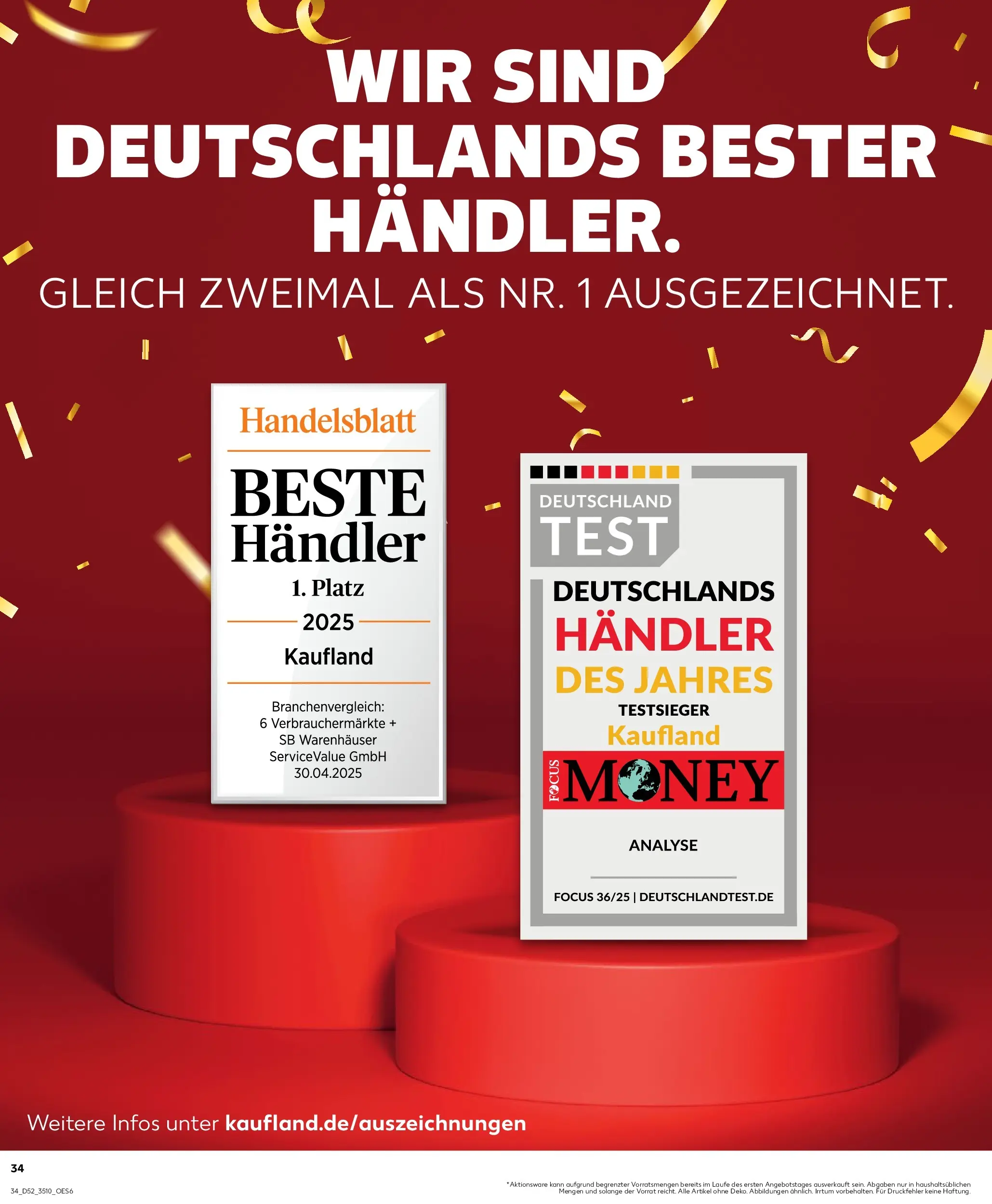 Prospekt Kaufland ab 28.12.2025 » Angebote Online zum Blättern | Seite: 34