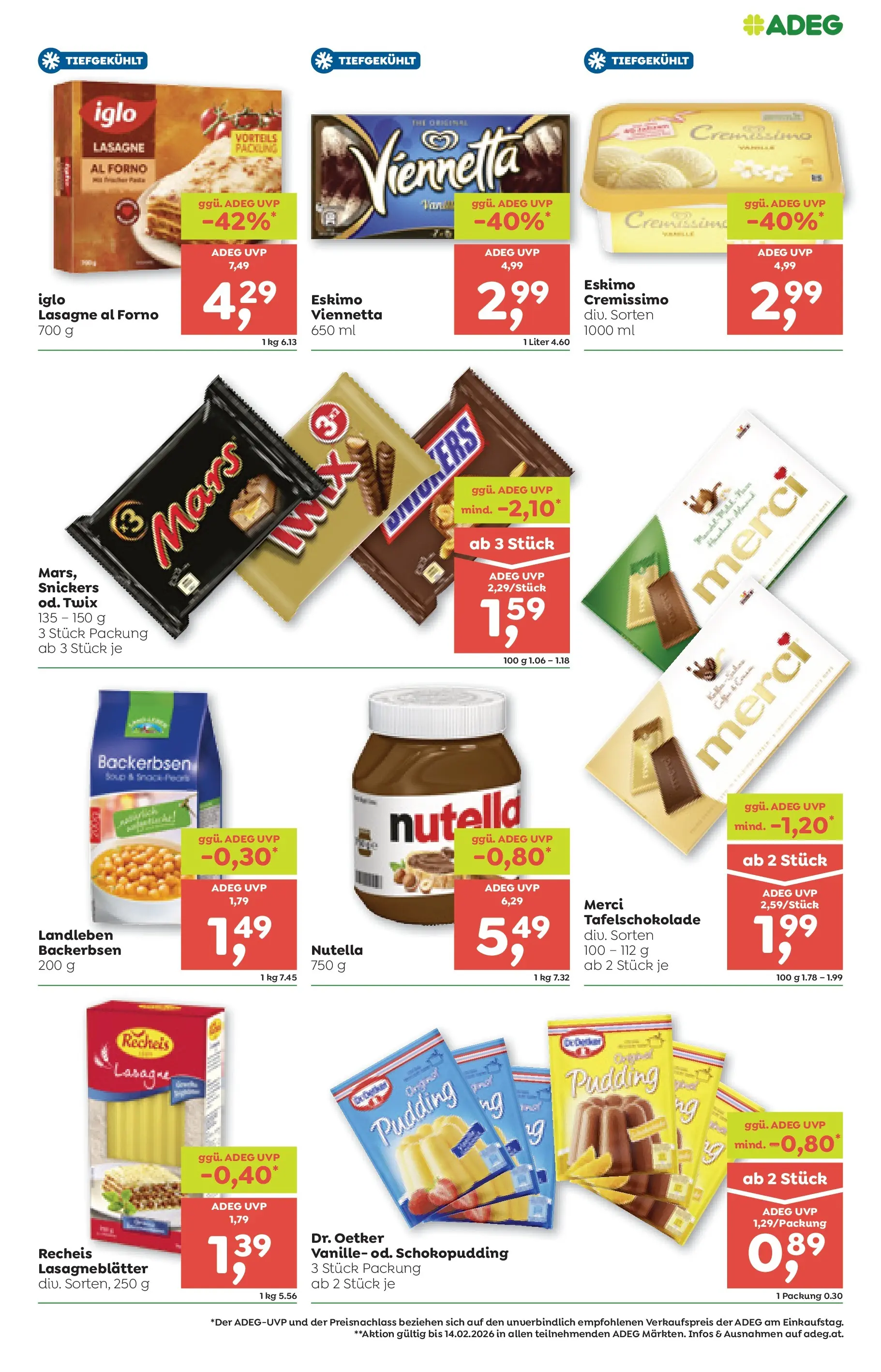 ADEG Wolfurt, Feldkirch von 02.01.2026 - Aktuelle Angebote | Seite: 13