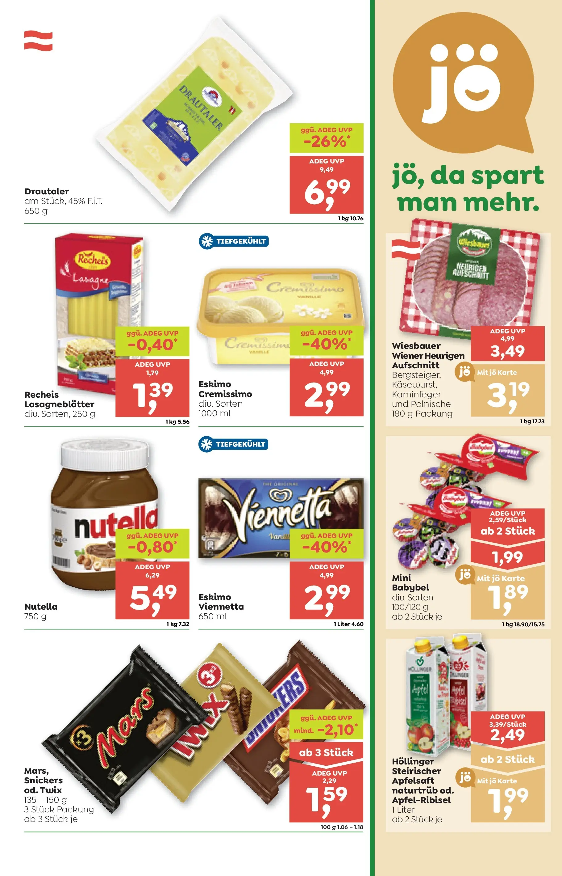 ADEG Hollersbach, Hohenberg von 02.01.2026 - Aktuelle Angebote | Seite: 5 | Produkte: Planche de surf