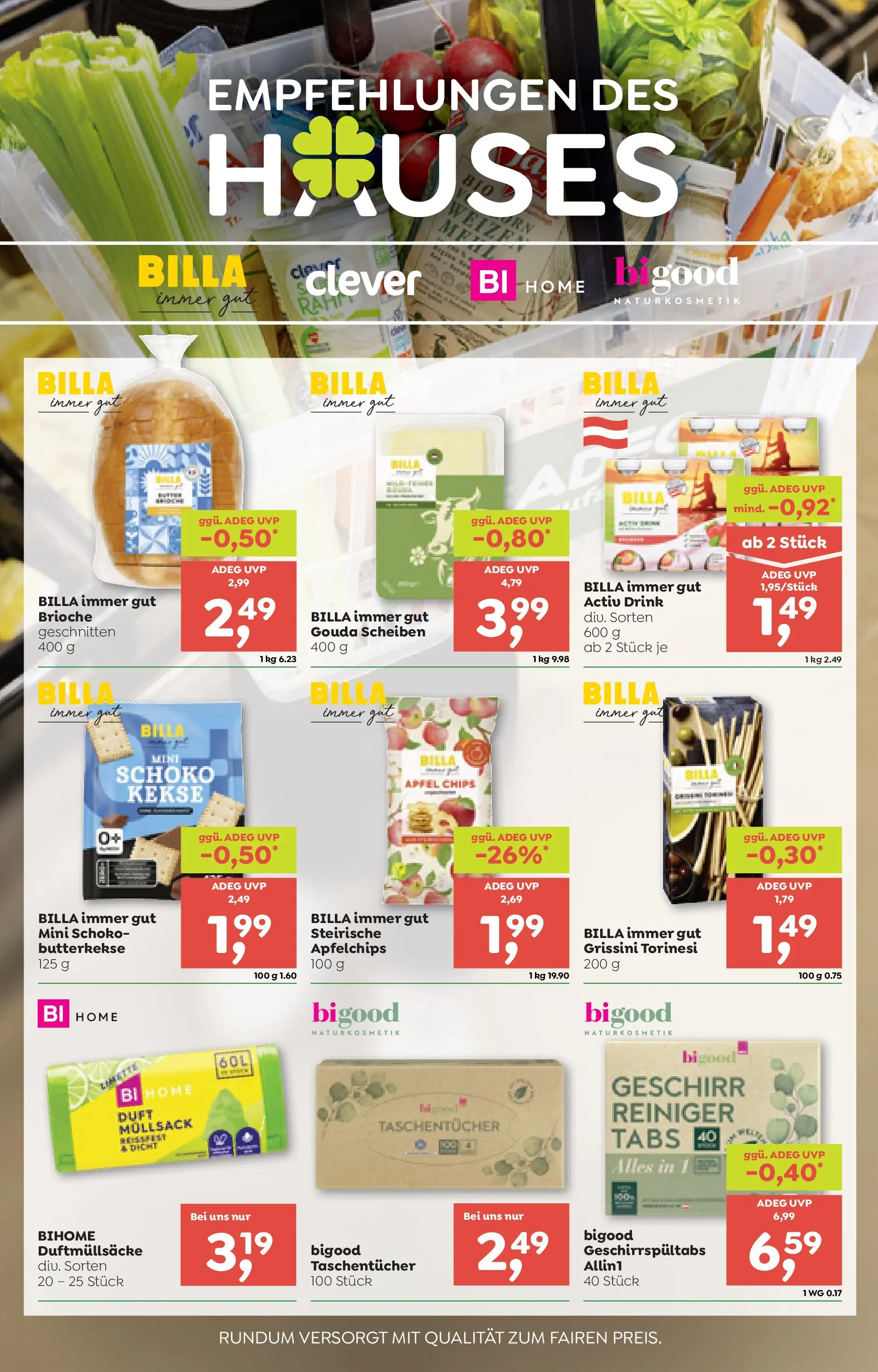 ADEG Wolfurt, Feldkirch von 08.01.2026 - Aktuelle Angebote | Seite: 14 | Produkte: Chips, Kekse, Duft, Äpfel