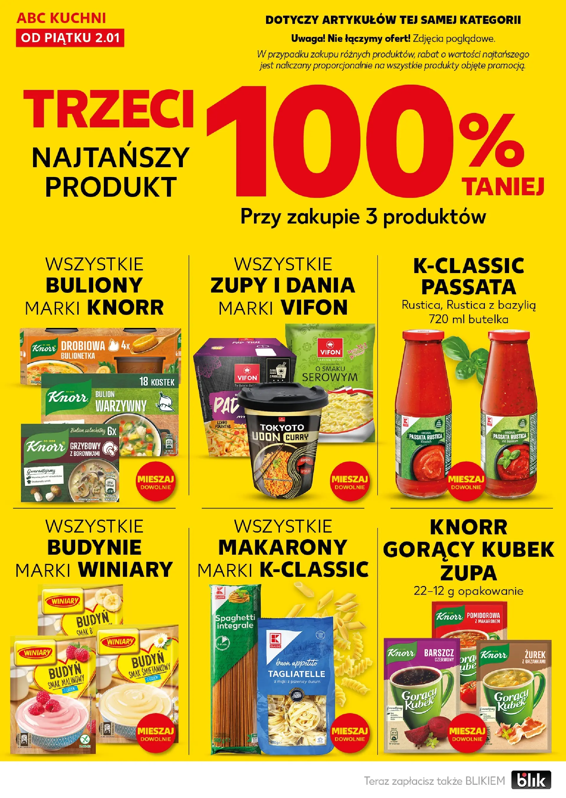 Kaufland - Kaufland Super Weekend ważne do 03.01 od 01.01.2026 - od jutra PDF | Strona: 18 | Produkty: Curry, Zurek, Bazylia, Makarony