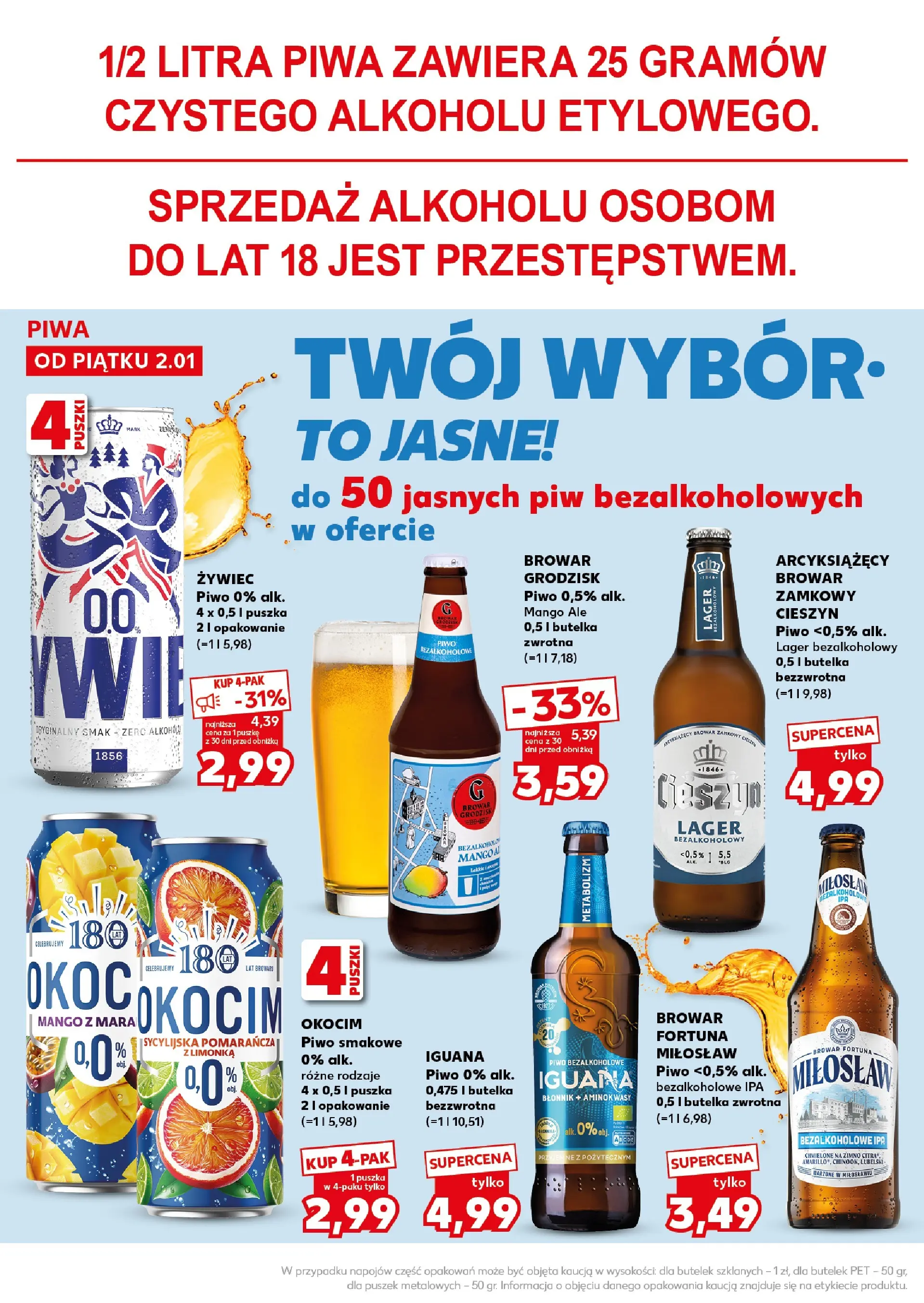 Kaufland - Kaufland Super Weekend ważne do 03.01 od 01.01.2026 - od jutra PDF | Strona: 20 | Produkty: Mango, Limonka, Piwo
