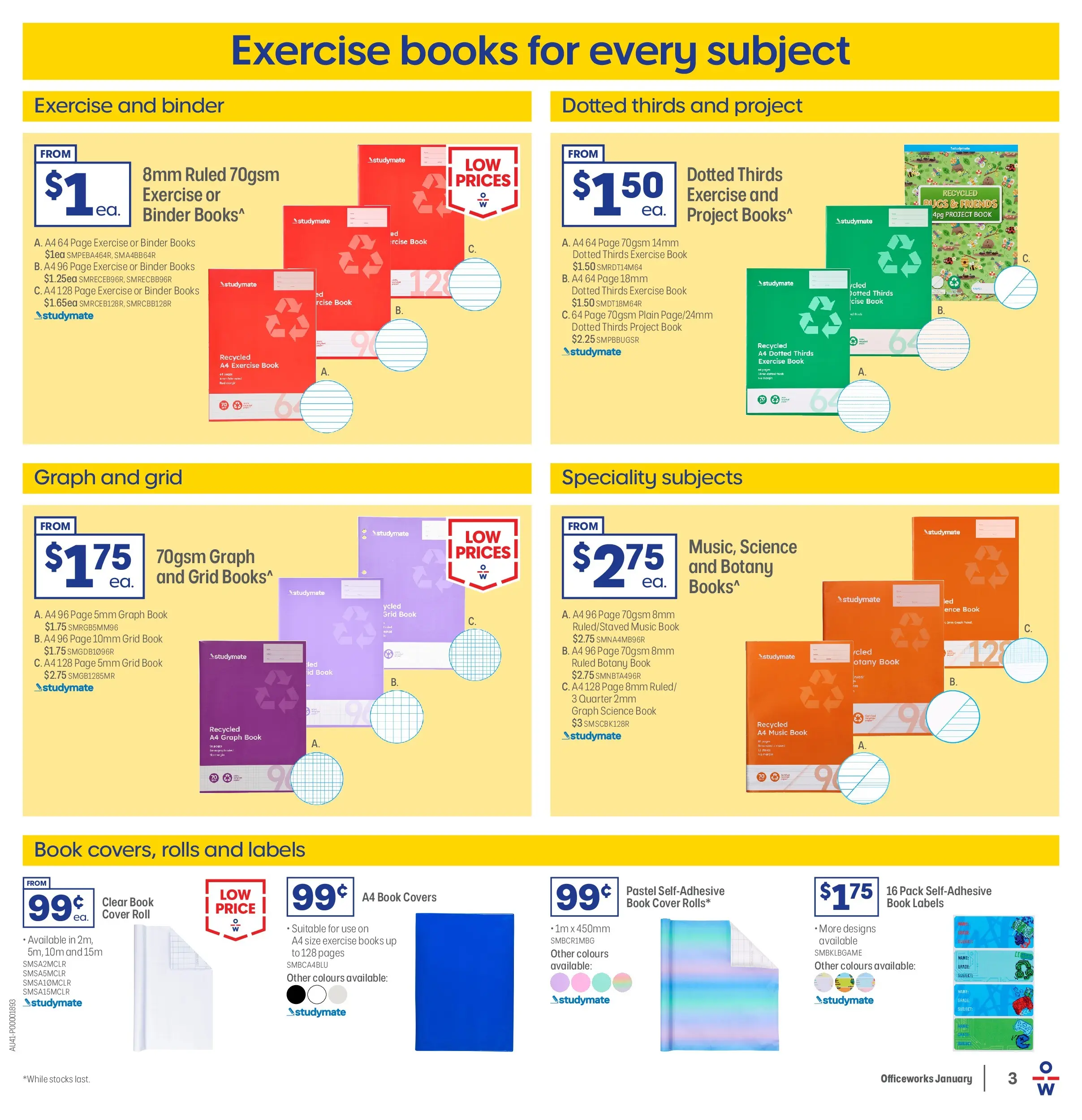 Officeworks - Back to School - 31/12/2025 > weekly / monthly specials | Page: 3
