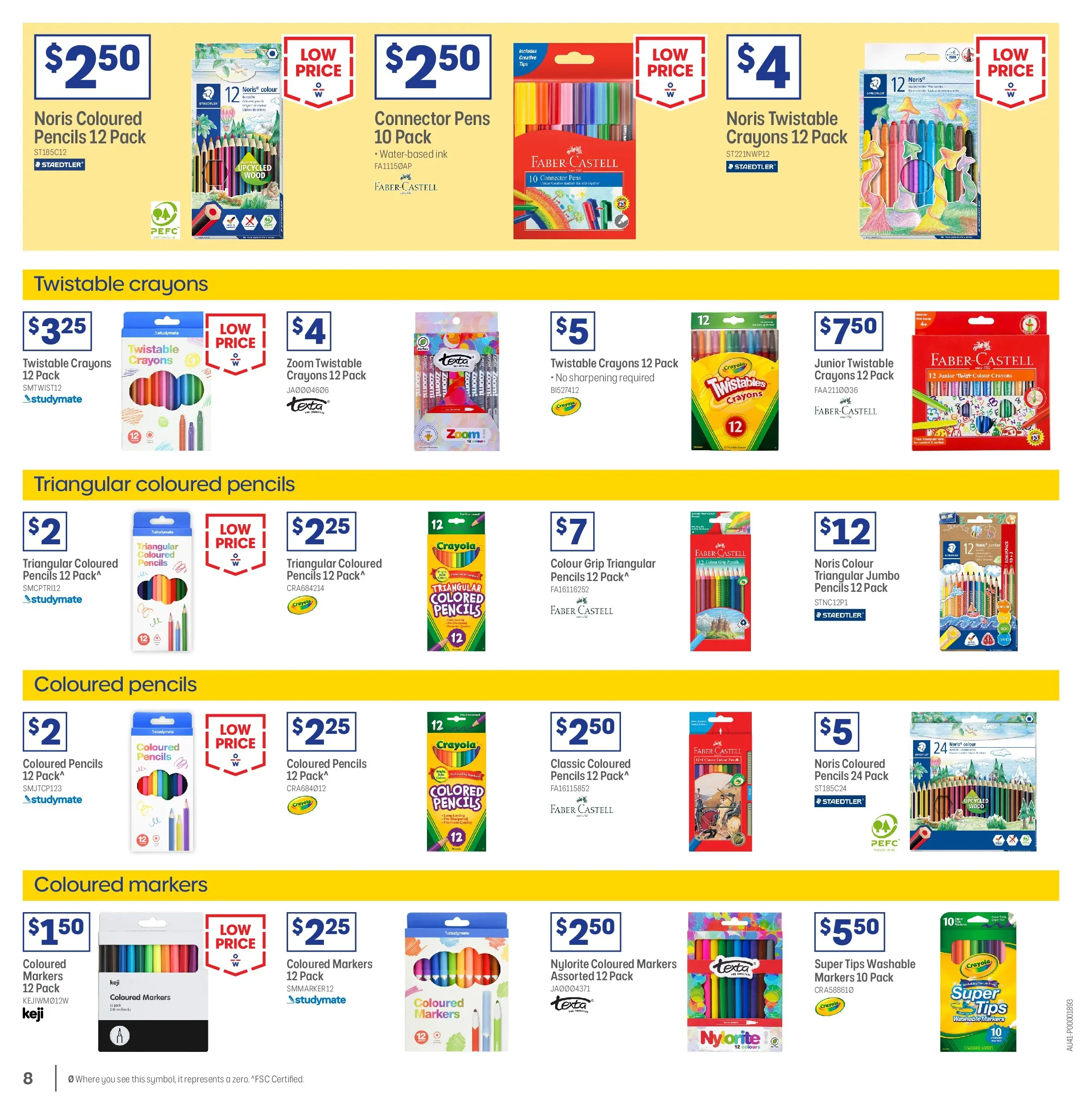 Officeworks - Back to School - 31/12/2025 > weekly / monthly specials | Page: 8 | Products: Connector