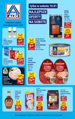 Pogląd oferty "Aldi Gazetka - Tylko w sobotę" - ważna od 10.01.2026