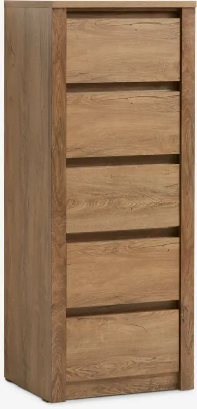 JYSK Comodă 5 sertare VEDDE stejar sălbatic &icirc;nchis