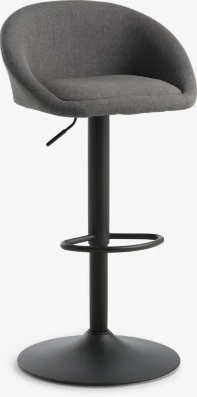 JYSK Scaun bar TAULOV gri/negru