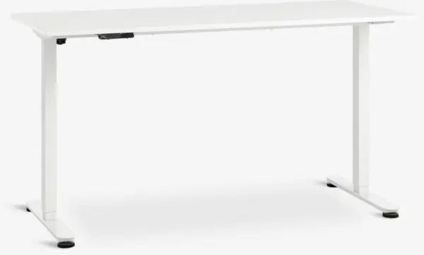JYSK Birou reglabil SVANEKE 70x140 alb