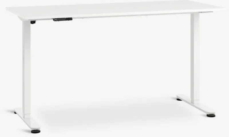JYSK Birou reglabil SVANEKE 70x140 alb