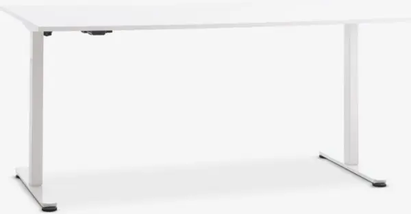 JYSK Birou reglabil SVANEKE 80x160 alb