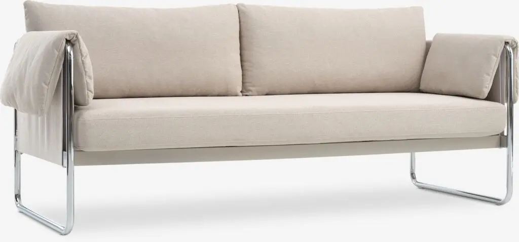 JYSK Canapea HEDEHUSENE 3 locuri bej