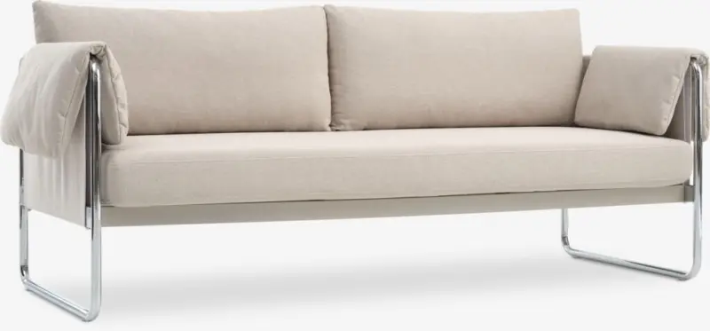 JYSK Canapea HEDEHUSENE 3 locuri bej