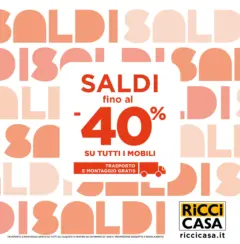 Anteprima del volantino Offerte - Saldi fino al 40% valido a partire dal 04.01.2026