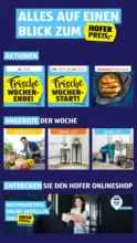 HOFER HOFER: Flugblatt - bis 31.12.2025