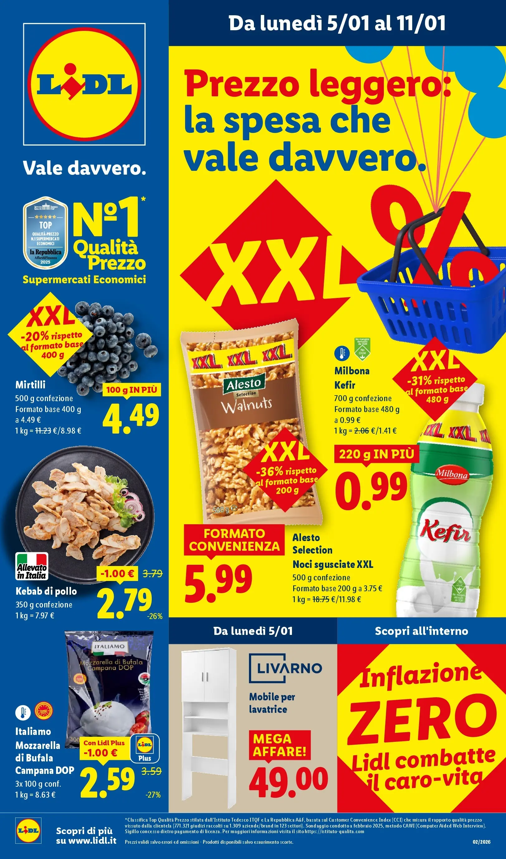 LIDL volantino della prossima settimana dal ﻿04/01/2026﻿ 📣 | Pagina: 1