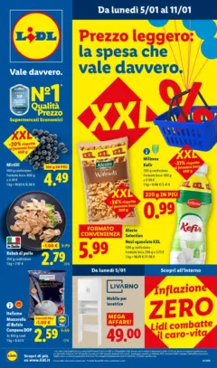 Anteprima del volantino Volantino Lidl	 valido a partire dal 05.01.2026