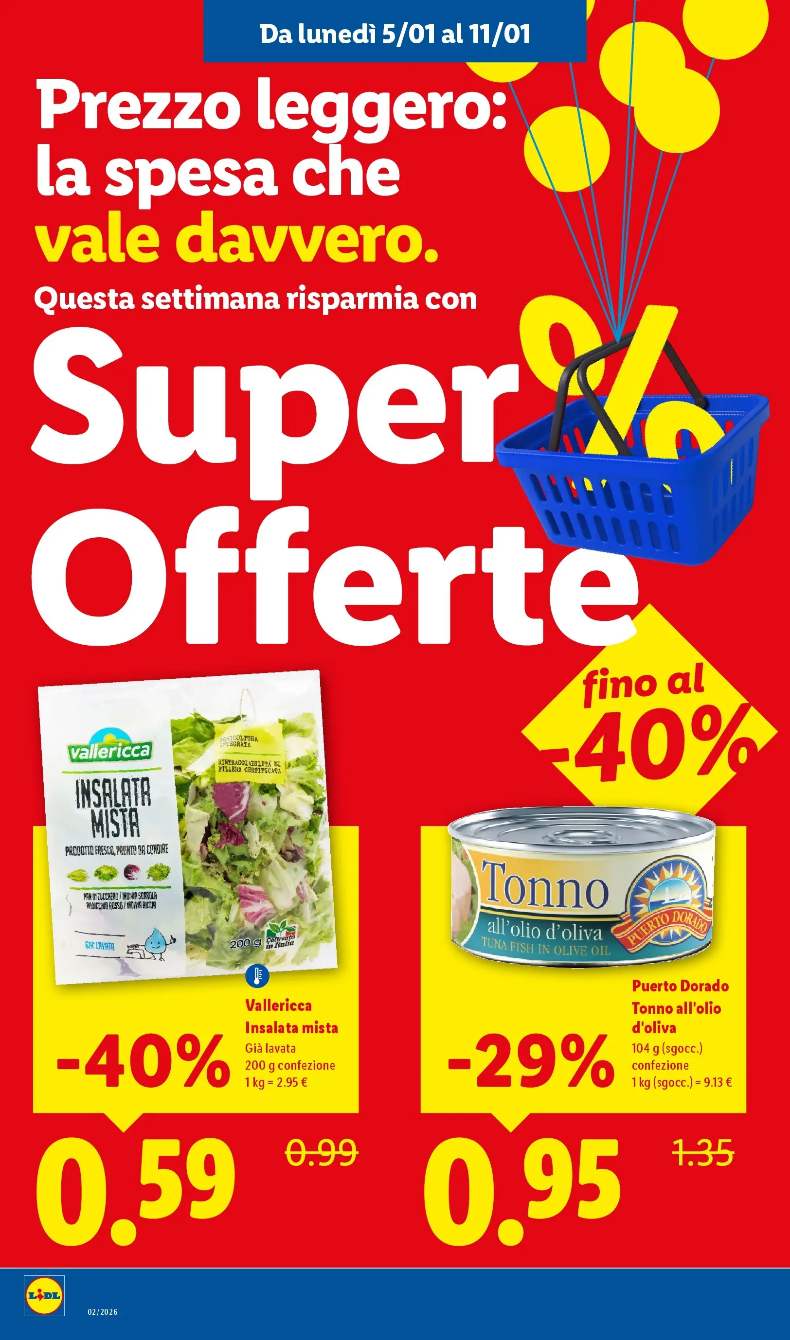 LIDL volantino della prossima settimana dal ﻿04/01/2026﻿ 📣 | Pagina: 14