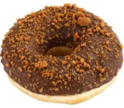 Донът с бисквитена поръска и пълнеж