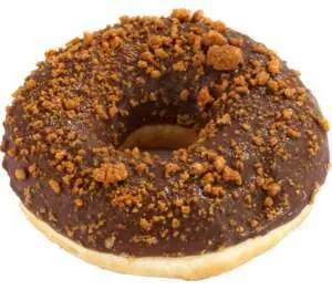 Донът с бисквитена поръска и пълнеж