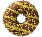 Kaufland хипермаркет Донът с шокoлад и пълнеж крем шамфъстък - до 31-12-25