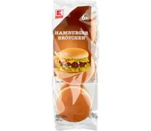 K-CLASSIC Хлебчета за хамбургер 6 х 50 г