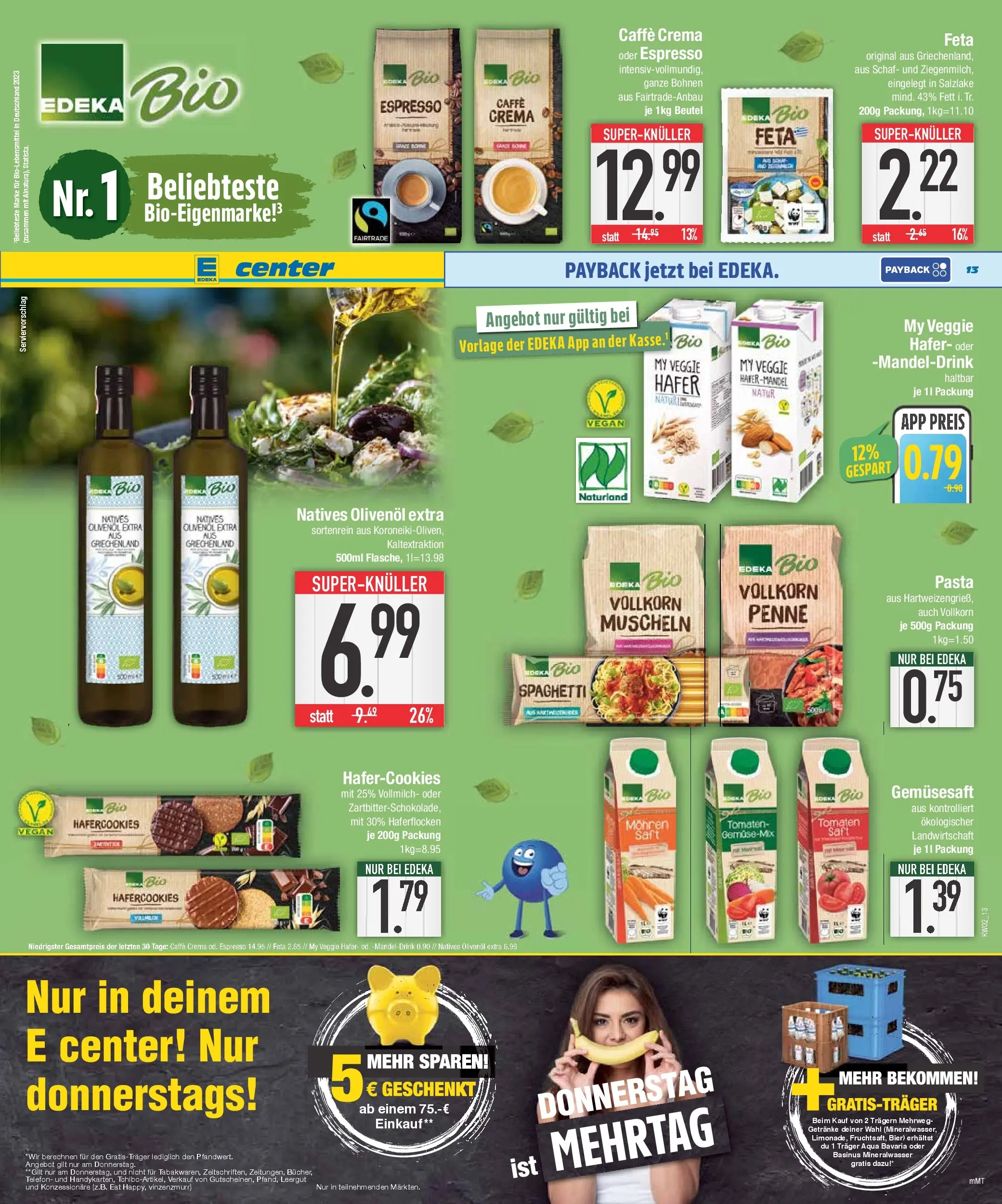 Edeka prospekt Augsburg-Göggingen	 (ab 04.01.2026) » Angebote Online | Seite: 13 | Produkte: Bier, Olivenol, Tomaten, Pasta