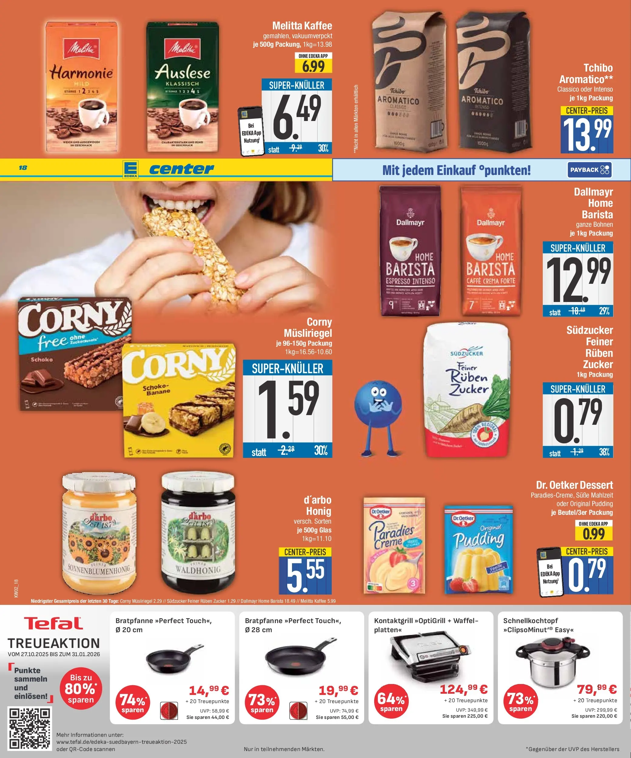 Edeka prospekt Augsburg-Göggingen	 (ab 04.01.2026) » Angebote Online | Seite: 22 | Produkte: Melitta, Grill, Melitta kaffee, Pudding
