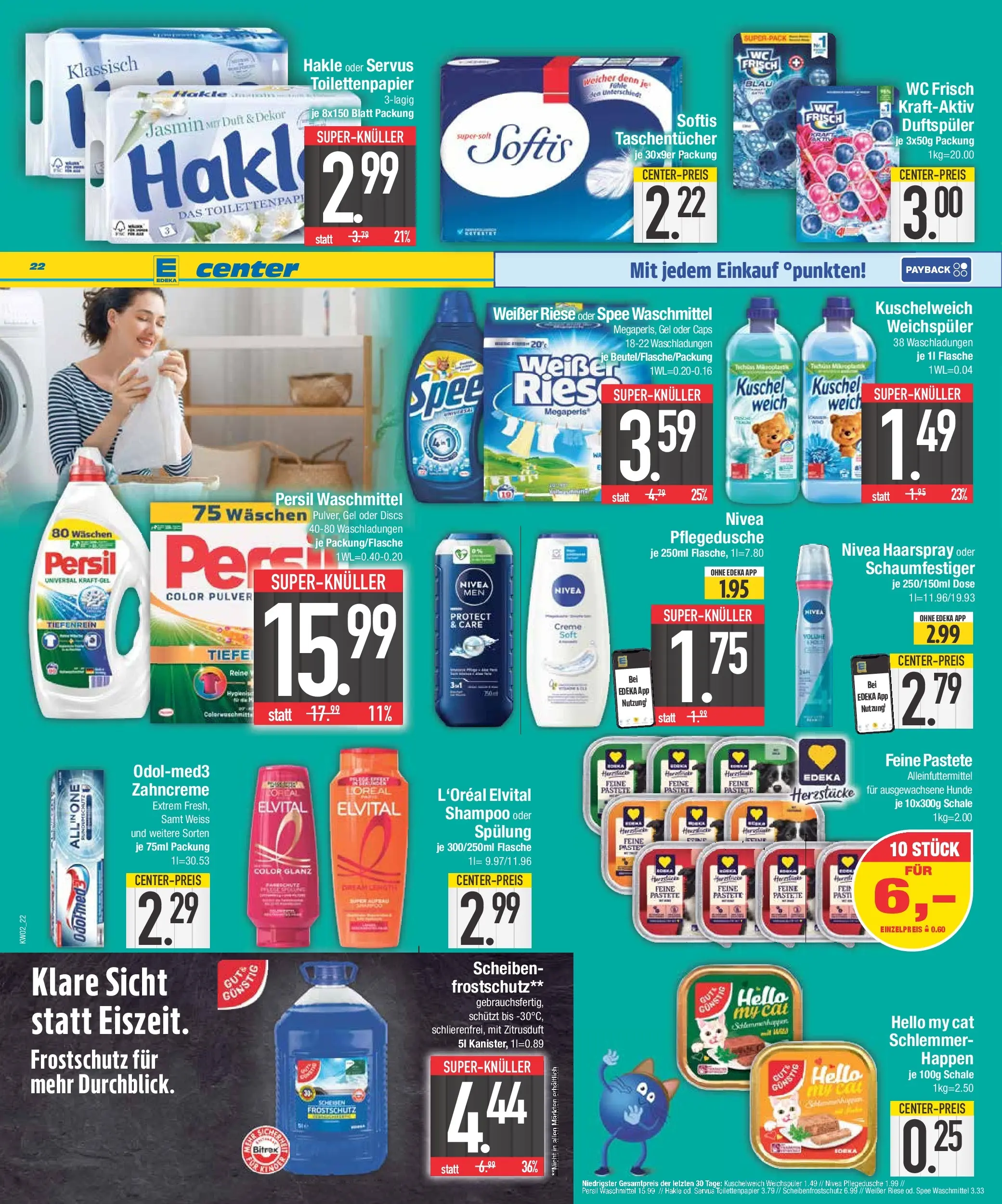 Edeka prospekt Augsburg-Göggingen	 (ab 04.01.2026) » Angebote Online | Seite: 26 | Produkte: Duft, Haarspray, Weichspüler, Wc frisch