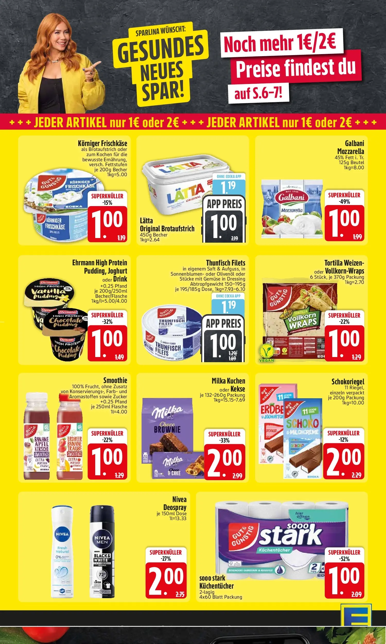 Edeka prospekt Inning/Ammersee	 (ab 04.01.2026) » Angebote Online | Seite: 2 | Produkte: Mozzarella, Olivenol, Dressing, Lätta
