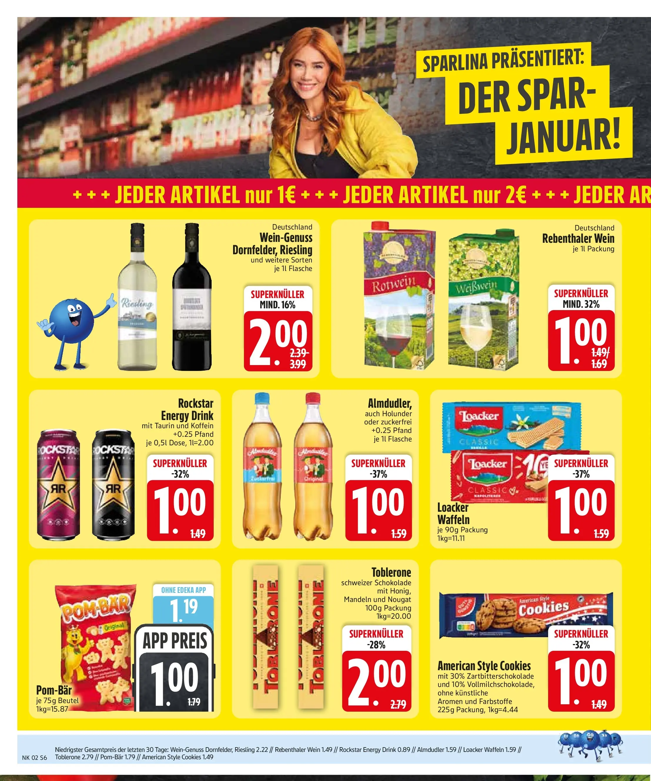 Edeka prospekt Inning/Ammersee	 (ab 04.01.2026) » Angebote Online | Seite: 8 | Produkte: Schokolade, Weißwein, Mandeln, Wein